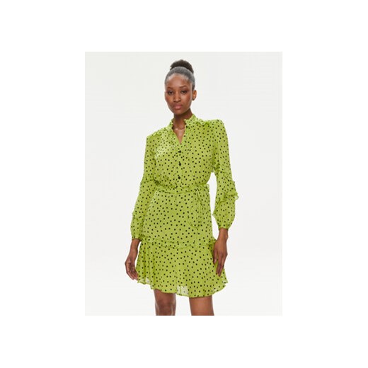 Pinko Sukienka codzienna Piccadilly 101493 A155 Zielony Regular Fit ze sklepu MODIVO w kategorii Sukienki - zdjęcie 170009253
