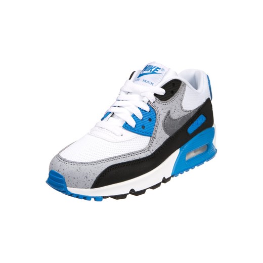 Nike Sportswear AIR MAX 90  Tenisówki i Trampki white/cool grey/photo blue/black zalando  guma
