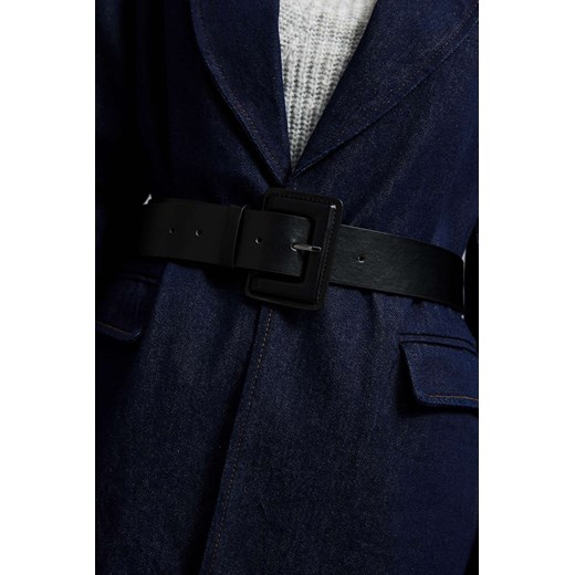 Szeroki pasek czarny M Moodo.pl