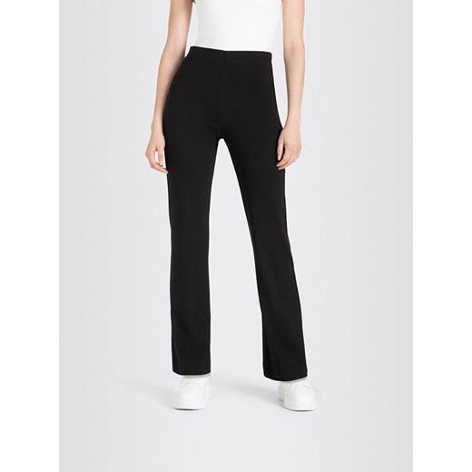 MAC Spodnie &quot;Flare&quot; w kolorze czarnym ze sklepu Limango Polska w kategorii Spodnie damskie - zdjęcie 170021833