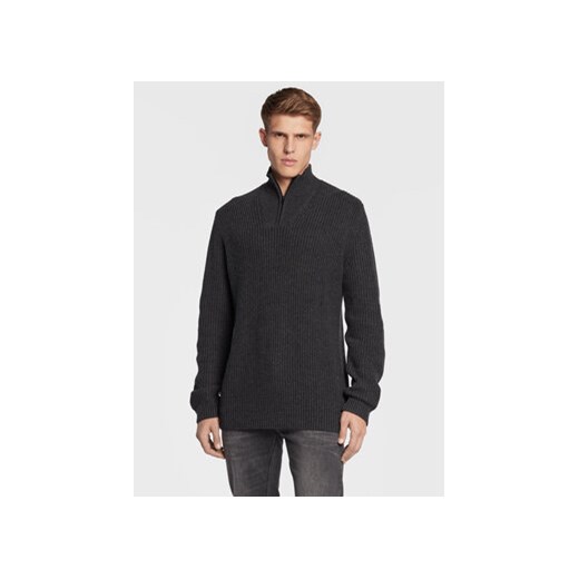 Wrangler Sweter W8D0PJX06 112321333 Szary Regular Fit ze sklepu MODIVO w kategorii Swetry męskie - zdjęcie 170022444