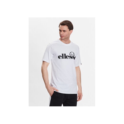 Ellesse T-Shirt Fuenti SHP16469 Biały Regular Fit ze sklepu MODIVO w kategorii T-shirty męskie - zdjęcie 170022544