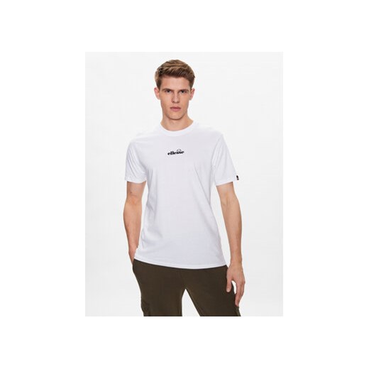 Ellesse T-Shirt Ollio SHP16463 Biały Regular Fit ze sklepu MODIVO w kategorii T-shirty męskie - zdjęcie 170022552