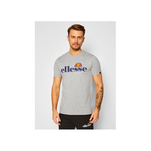 Ellesse T-Shirt Sl Prado SHC07405 Szary Regular Fit ze sklepu MODIVO w kategorii T-shirty męskie - zdjęcie 170022862