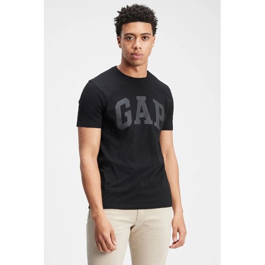 t-shirt męski gap 550338 czarny ze sklepu Royal Shop w kategorii T-shirty męskie - zdjęcie 170029070