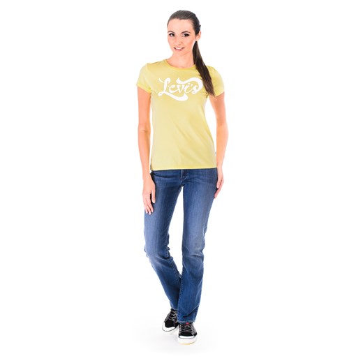 T-shirt Levi's 322230114 "Yellow" be-jeans  łatki
