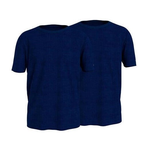 2 pack koszulek męskich z mikromodalu Tommy Hilfiger granat UM0UM02762 ze sklepu piubiu_pl w kategorii T-shirty męskie - zdjęcie 170033723