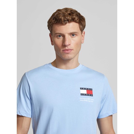 T-shirt o kroju slim fit z nadrukiem z logo Tommy Jeans XXL Peek&Cloppenburg 