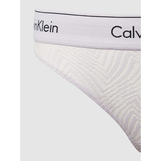 Figi z paskiem z logo model ‘MODERN LACE’ Calvin Klein Underwear XS Peek&Cloppenburg 