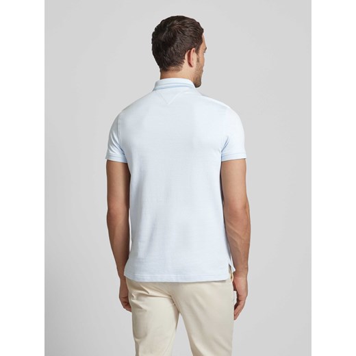Koszulka polo o kroju slim fit z wyhaftowanym logo model ‘PRETWIST MOULINE’ Tommy Hilfiger L Peek&Cloppenburg 
