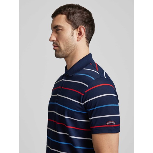 Koszulka polo o kroju regular fit ze wzorem w paski Paul & Shark 6XL Peek&Cloppenburg 
