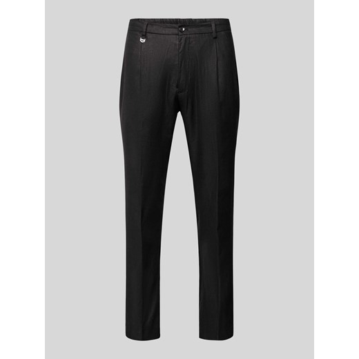 Spodnie materiałowe z wpuszczanymi kieszeniami w stylu francuskim ze sklepu Peek&Cloppenburg  w kategorii Spodnie męskie - zdjęcie 170038640