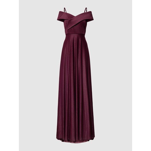 Sukienka wieczorowa z odkrytymi ramionami ze sklepu Peek&Cloppenburg  w kategorii Sukienki - zdjęcie 170038910