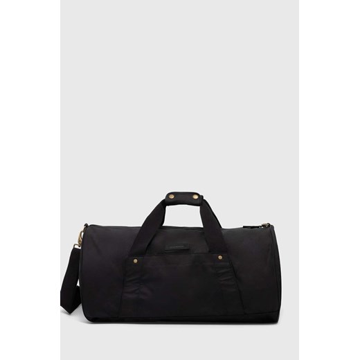 Barbour torba Explorer Wax Duffle Bag kolor czarny UBA0566 ze sklepu PRM w kategorii Torby podróżne - zdjęcie 170039511