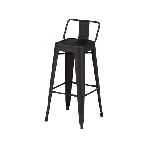 H & M - Tempe Krzesło 4 Sztuki - Czarny ze sklepu H&M w kategorii Hokery - zdjęcie 170040114