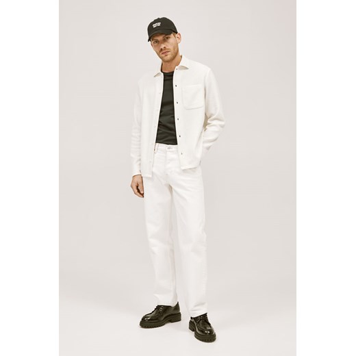 H & M - Waflowa koszula Regular Fit - Biały H & M XL H&M