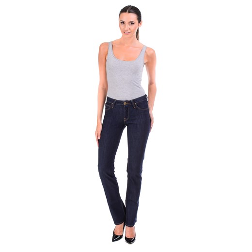Jeansy Lee Marlin Slim Straight "Solid Blue" be-jeans jesień