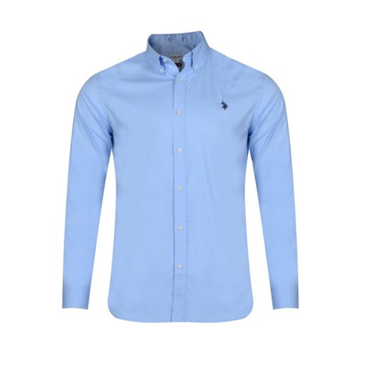 koszula męska u.s. polo assn. 104 67892 53660 130 błękitny ze sklepu Royal Shop w kategorii Koszule męskie - zdjęcie 170043361