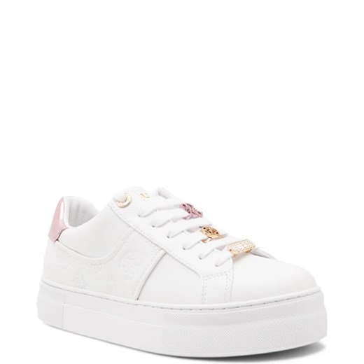 Białe buty sportowe damskie Guess sneakersy 
