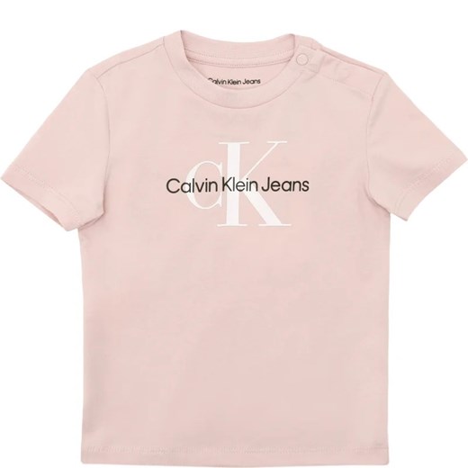 CALVIN KLEIN JEANS T-shirt | Regular Fit ze sklepu Gomez Fashion Store w kategorii Bluzki dziewczęce - zdjęcie 170043724