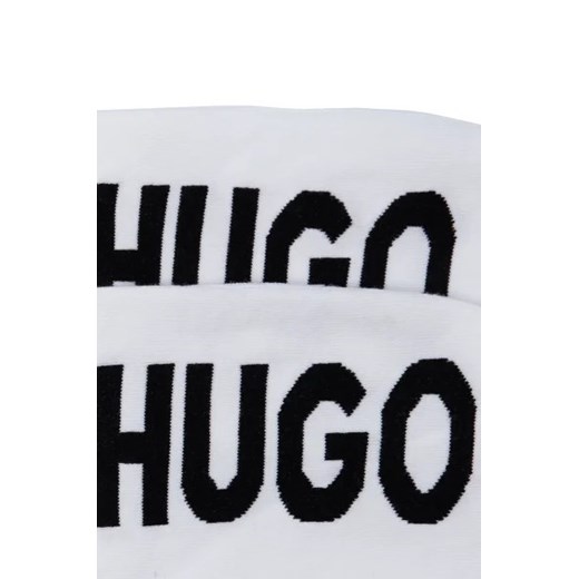 Skarpetki damskie Hugo Boss białe z poliamidu 