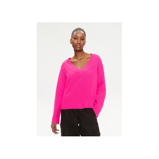 Pinko Sweter Salmone 102245 A1CH Różowy Regular Fit ze sklepu MODIVO w kategorii Swetry damskie - zdjęcie 170045264