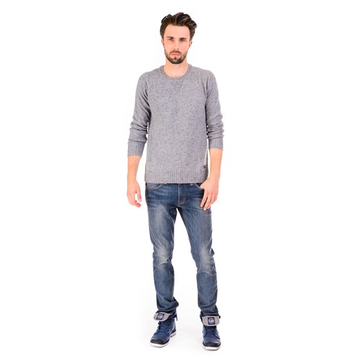 Sweter Pepe Jeans Verbier "Grey Marl" be-jeans  dopasowane