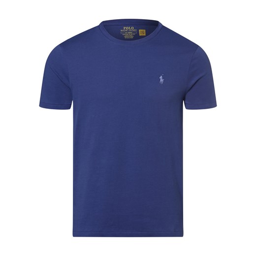 Polo Ralph Lauren T-shirt męski Mężczyźni Bawełna indygo jednolity ze sklepu vangraaf w kategorii T-shirty męskie - zdjęcie 170049040