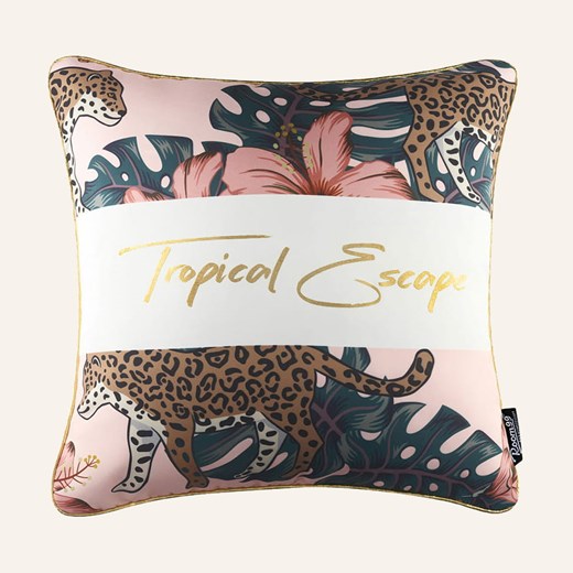 POSZEWKA DEKORACYJNA TROPIC VIBES - Tropical Escape 45x45 ze sklepu Room99 w kategorii Poszewki na poduszki - zdjęcie 170050561