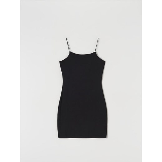 Sinsay - Sukienka mini na ramiączkach - czarny ze sklepu Sinsay w kategorii Sukienki - zdjęcie 170053614
