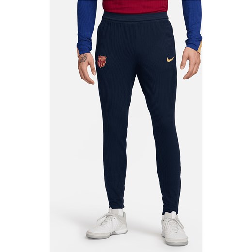 Męski spodnie piłkarskie Nike Dri-FIT ADV FC Barcelona Strike Elite - Niebieski ze sklepu Nike poland w kategorii Spodnie męskie - zdjęcie 170057552
