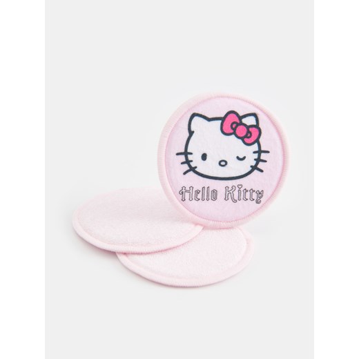 Sinsay - Płatki kosmetyczne 3 pack Hello Kitty - różowy Sinsay Jeden rozmiar Sinsay