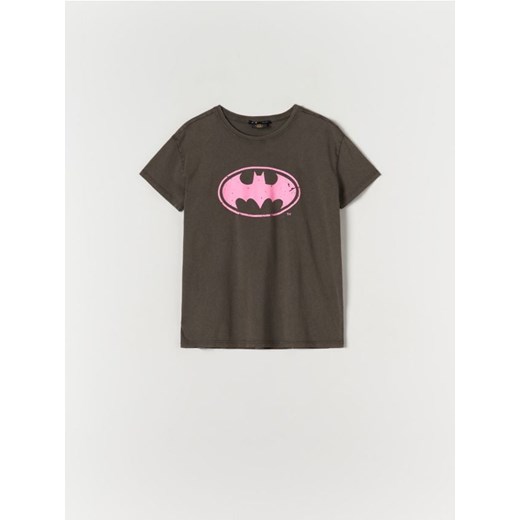 Sinsay - Koszulka Batman - szary ze sklepu Sinsay w kategorii Bluzki damskie - zdjęcie 170063312