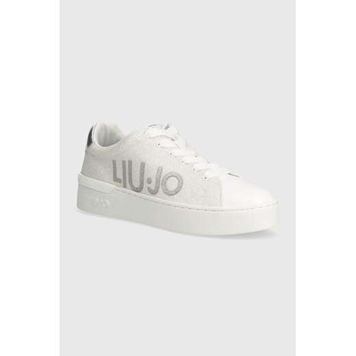 Liu Jo sneakersy SILVIA 99 kolor biały BA4035TX06901111 ze sklepu ANSWEAR.com w kategorii Trampki damskie - zdjęcie 170064393