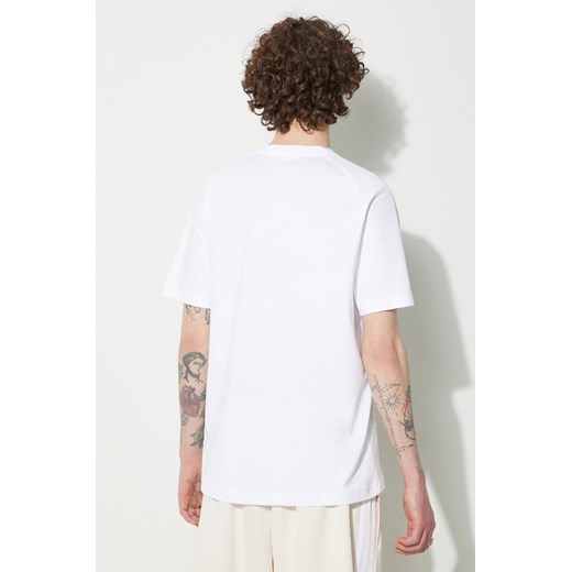 T-shirt męski Adidas Originals z krótkim rękawem biały w sportowym stylu 
