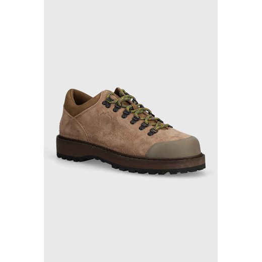Diemme buty zamszowe Cornaro męskie kolor beżowy DI24SPCOM-F02S008TAU ze sklepu PRM w kategorii Półbuty męskie - zdjęcie 170064934