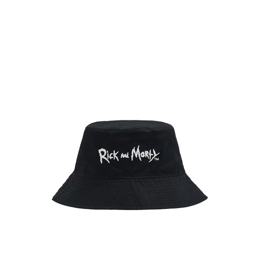 Cropp - Czarny kapelusz bucket hat Rick and Morty - czarny ze sklepu Cropp w kategorii Kapelusze męskie - zdjęcie 170067814
