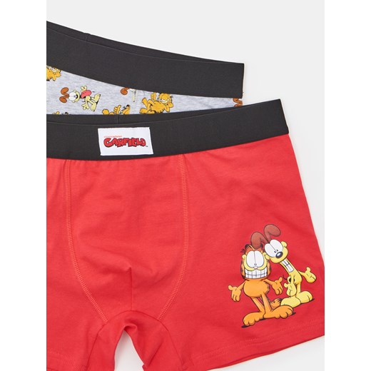 Sinsay - Bokserki Garfield 2 pack - wielobarwny Sinsay M okazja Sinsay