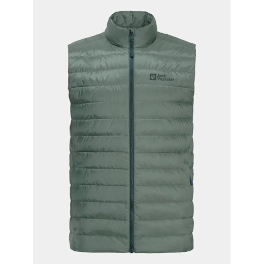 Jack Wolfskin Kamizelka Pilvi 1207711 Zielony Regular Fit ze sklepu MODIVO w kategorii Kamizelki męskie - zdjęcie 170071640