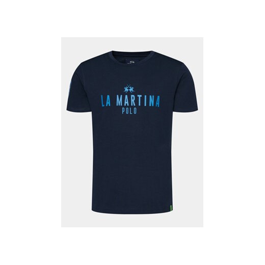 La Martina T-Shirt YMR322 JS206 Granatowy Regular Fit ze sklepu MODIVO w kategorii T-shirty męskie - zdjęcie 170072233