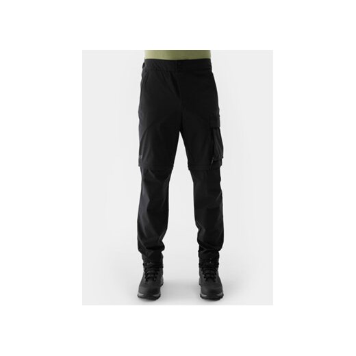 4F Spodnie outdoor 4FWSS24TFTRM485 Czarny Regular Fit ze sklepu MODIVO w kategorii Spodnie męskie - zdjęcie 170072341