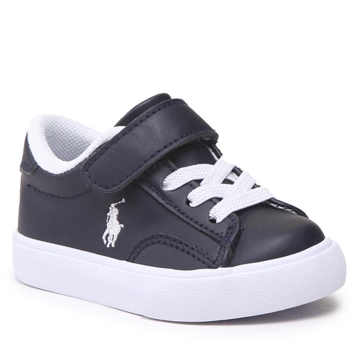 Sneakersy Polo Ralph Lauren Theron V Ps RF104039 Navy Smooth PU w/ White PP Polo Ralph Lauren 22 eobuwie.pl