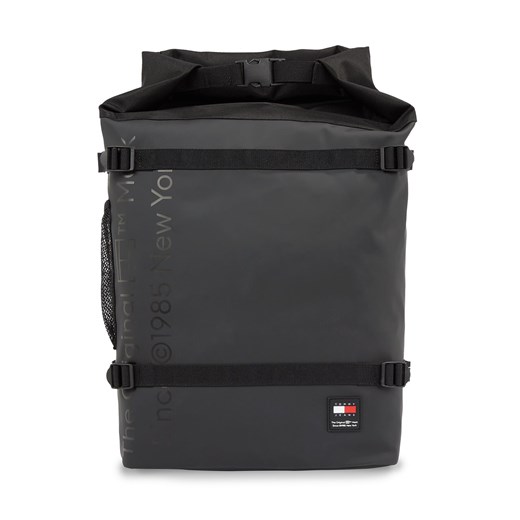 Plecak Tommy Jeans Tjm Daily + Rolltop Backpack AM0AM12120 Black BDS ze sklepu eobuwie.pl w kategorii Plecaki - zdjęcie 170073081