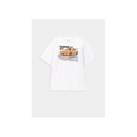 Coccodrillo T-Shirt WC4143201RAJ Biały Regular Fit ze sklepu MODIVO w kategorii T-shirty chłopięce - zdjęcie 170073724