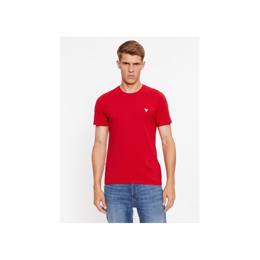 Guess T-Shirt M2YI36 I3Z14 Czerwony Slim Fit Guess L MODIVO