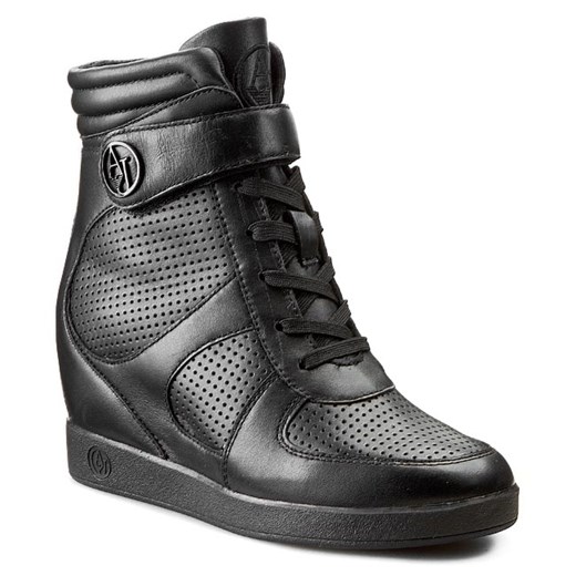 Sneakersy ARMANI JEANS - A55C5 74 12 Black eobuwie-pl jeans