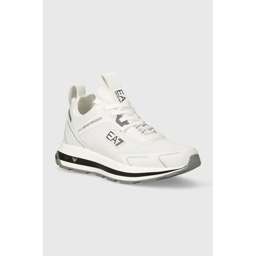 EA7 Emporio Armani sneakersy kolor biały ze sklepu ANSWEAR.com w kategorii Buty sportowe męskie - zdjęcie 170094143