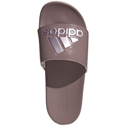 Klapki adidas Adilette Comfort W GX4298 brązowe ze sklepu ButyModne.pl w kategorii Klapki damskie - zdjęcie 170104071