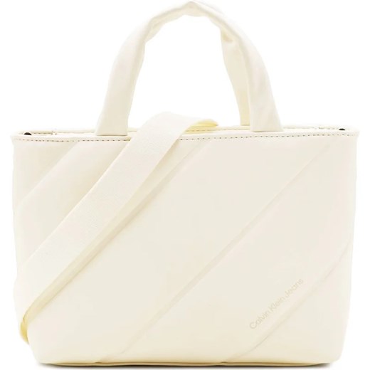 Calvin Klein shopper bag biała elegancka 
