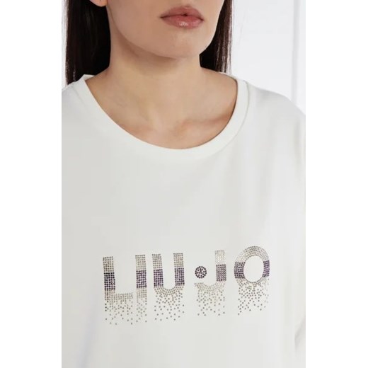 Bluza damska Liu Jo w stylu młodzieżowym z napisami